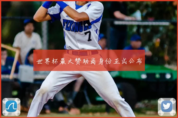 世界杯最大赞助商身份正式公布